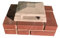 Schornsteinabdeckung aus Beton für stillgelegte Schornsteine | 27x32cm | robust und wetterbeständig |