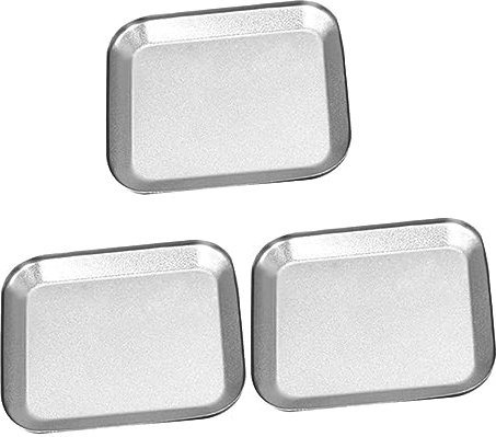 BUGUUYO 3 Pièces Plateau De Pièces Magnétique Épingle Outil Papier Aimanté Pinces Des Vis Boulons Bol Magnétique Pour Vis Support Magnétique Crochets Porte-plateau Magnétique Stylo Silver