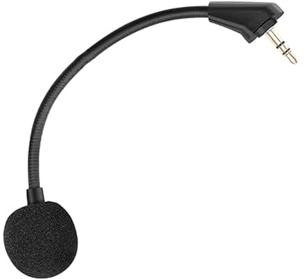 NVOQILIN Micro de jeu de rechange pour micros de casque Cloud Confort fin et microphones améliorés