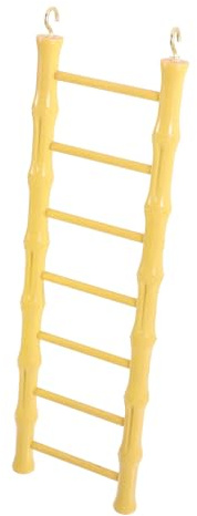 ARTIBETTER Scala Gioco per Pappagalli e Criceti in Plastica Resistente Giocattolo da Arrampicata per Pappagallini Parrocchetti e Piccoli Uccelli Scala Appendibile per Gabbia Stimola
