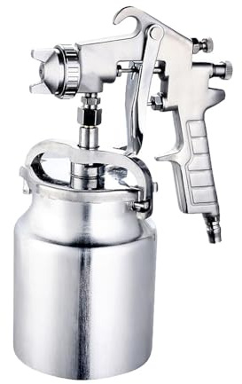 Pistola a spruzzo con alimentazione a sifone, con tazza da 1000 ml, strumento professionale per auto, casa e mobili