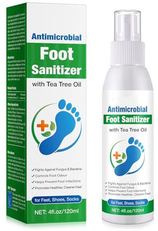 Mycose Pieds Athletes Spray Tea Tree,Spray De Traitement Pour Le Pied d'Athlète，Anti-fongique foot Spray，pour hommes et femmes
