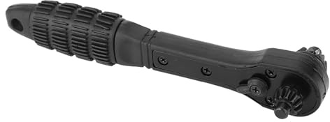 ZAICOLER Drill Chuck Key Wrench Dual-Use Ratchet for Power Tools, Wear Resistant Key Wrench for Electric Drills and Power Tools Small Head: 0.5 Big Head: 0.7 Applicable Scene: Professional Use