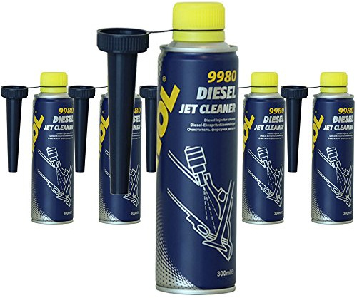 MANNOL 6 x 300ml 9980 Diesel Jet Cleaner/Diesel Einspritz System Reiniger Zusatz
