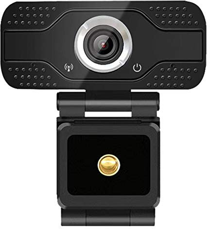 Nouvelle Webcam Full HD 1080P 30FPS avec Microphone, Visioconférence D'enseignement en Direct, Cours en Ligne, Caméra Web PC, Caméra USB Plug & Play pour Ordinateur Portable/PC, Réduction du Bruit