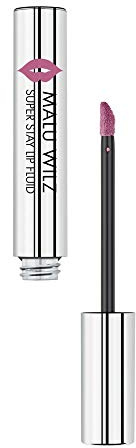 Malu Wilz Super Stay Lip Fluid Nr.2 Dusty Pink - Farbintensiver, flüssiger Lippenstift mit mattem Finish für bezaubernde Lippen, Leichte Textur
