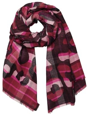 ESPRIT Damen 993EA1Q315 Mode-Schal, 515/AUBERGINE, 1SIZE