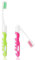 Ouligay Lot de 2 brosses à dents de voyage pliantes et souples pour voyage, camping, randonnée