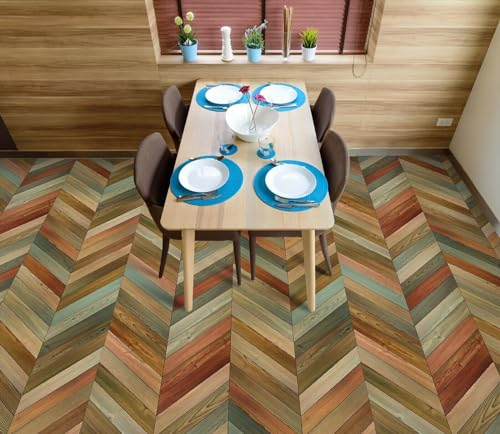 3D Bodenfliesen Aufkleber Badezimmer Küche 3D-Farbtafel, 150 x 105 cm Pvc Selbstklebend Wasserdicht 3D Wallpaper Bodenfliesen Wandaufkleber Badezimmer Schlafzimmer