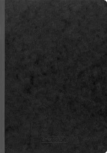 Kladde A4 broschiert dottet 96Blatt schwarz 90g Papier