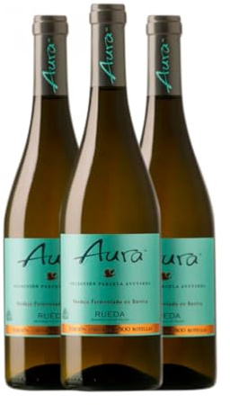Aura Parcela Avutarda Verdejo Rueda Crianza 75 cl Vino blanco (Caja de 3 Botellas de 75 cl)