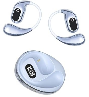 Översättningshörlurar, trådlöst Bluetooth-headset, Ai-headset språköversättare, stöder 75 språk (blå)