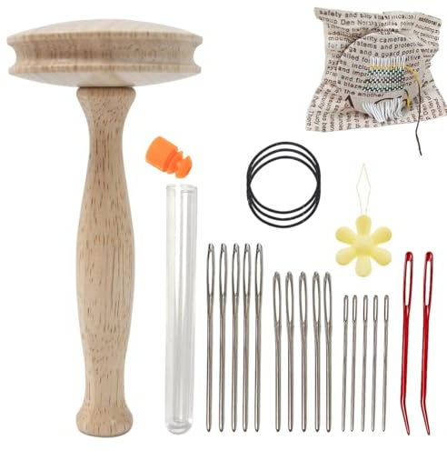 Stopfpilz Set, Stopfpilz Set Aus Stopfpilz Holznähwerkzeug Stopfpilz Kits Holzwerkzeug Für Häkeln Strickliebhaber Zum Nähen Von Fäden, Hosen, Mützen, Schals