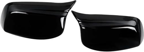 Auto Spiegelgehuse für BMW E60 E61 2003-2008, Seite Flügel Spiegel Kappen Abdeckung Schutzdekoration Austausch Spiegelkappen,A