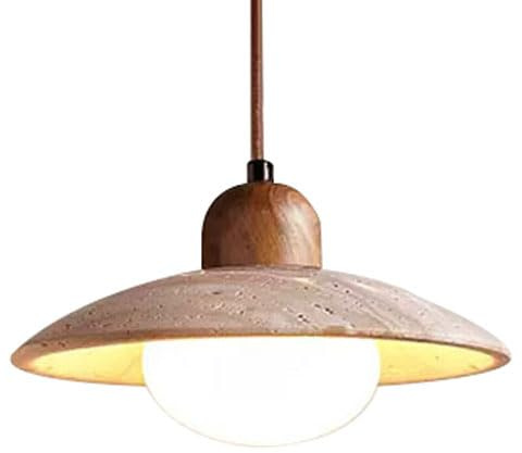 Industrial Style Marble Glass Chaner, Creative Hat-Shaped Hanging Lamp Shade, G9 Light Source Single-Head Pendant Light, Kitchen Island Balcony Decoration Ceiling Lighting Fixtures