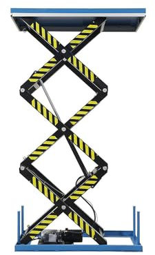 Vertikaler Dreifachscheren Hubtisch TRSHT Hebebühne (2.000 kg)
