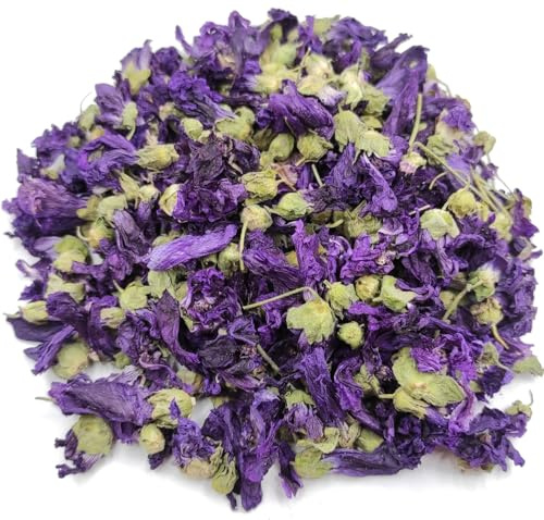 Blaue Malvenblüten Kräutertee 85g - 450g Malva Sylvestris (85 Gramm)