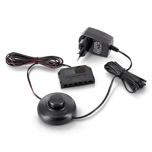 12V Mini-Amp, LED Trafo Netzteil Set 6W Fusschalter, 6-fach-Verteiler