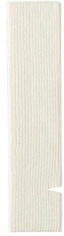 EMA MEGA GROUP Damen Stulpen 41cm - Beinstulpen für Damen, schwarz, Stulpen für Schlittschuhe, Bein Wadenwärmer, Legwarmers für Damen. (Weiß)