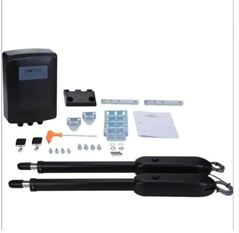 Gli operatori del motore del portone 24VDC si raddoppiano SW400DC dell'apricancello di CC dell'apricancello dell'oscillazione for 400KG for portone del foglio Apricancello Automatico Scorrevole