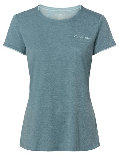 VAUDE Damen Essential T-Shirt, Funktionsshirt, perfekt als Baselayer, atmungsaktiv, pflegeleicht und schnelltrocknend