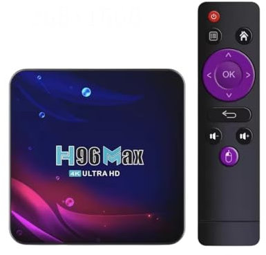 H96 MaxSmart TV Box Android 11 2GB,4GB 16GB, 32GB, 64GB 4K Hd Youtube Google Play Wifi 2.4G&5.8G Bluetooth Receiver Media Player HDR Usb 3.0 Google Play Bluetooth Receiver Media Player (4GB 64GB)