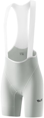 ROCKBROS TVI Radsport Trägerhose für Damen Sommer, Fahrradhose Kurz Gepolstert Bib Shorts Mit Tasche Schnell Trocknende Stoßfeste Radlerhose Träger für Rennrad MTB