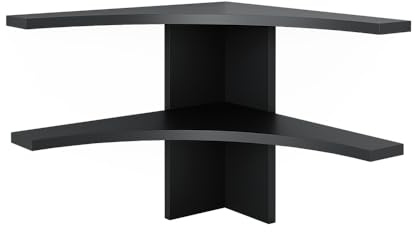 Vicco Libreria angolare da terra Roman, Antracite, 43.5 x 37 cm