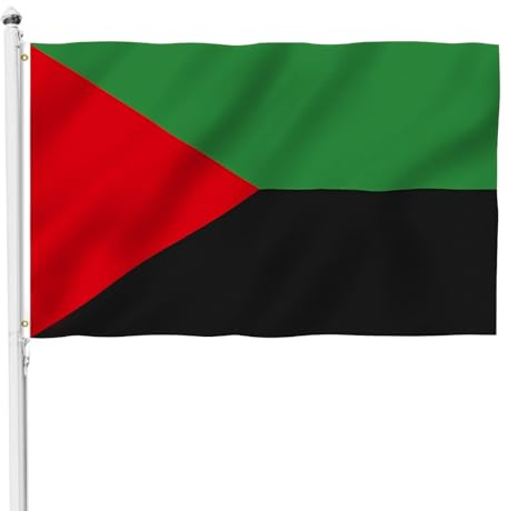 240x150 cm/8x5 Pieds Grand Drapeau de l'Indépendance de la Martinique Drapeau Martiniqueais Idéal pour Parade Décoration Fête Célébration Fête Nationale Martiniqueaise Décoration Intérieure Extérieure
