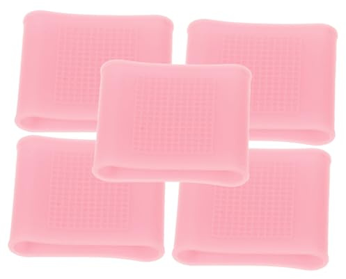 HONITANO 5stücke Fingerschutzhüllen aus Silikon für Golfer Rutschfest zum Schutz der Fingergelenke bei Golfspiel