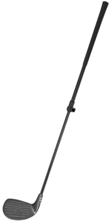 F Fityle Kids Golf Wedge,Adjustable Gift Toy,Ergonomic Hand Grip Golf Chipper Club for Grass Backyard Chipping Outdoor Courtyard Play, Gray