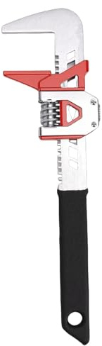 Greensen Chiave a Rullino Regolabile, Chiave a F da 12 Pollici con Grande Apertura da 0-75 Mm e Impugnatura Confortevole, per Riparazioni Domestiche e Progetti Fai da te.