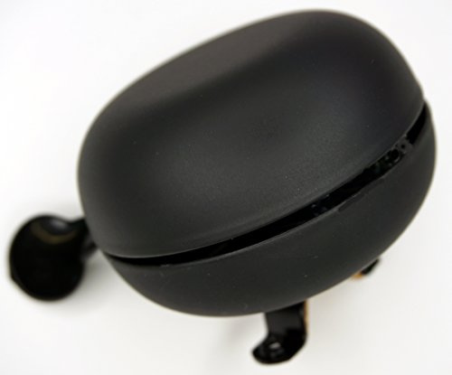 CBK-MS Fahrradglocke Ding Dong Schwarz matt 2-Klang Ø 80mm XXL Fahrradklingel