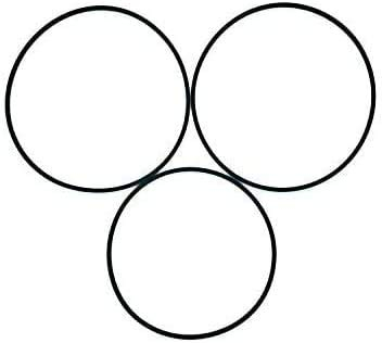 superbobi 2 Antriebsriemen und 1 Türriemen für Sony 300 400 CDP-CX300 CDP-CX400 CD-Player Riemen