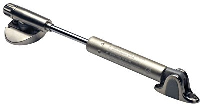 Gedotec Klappenbeschlag Küchen-Schrank Hochstellstütze Selbstöffnend Klappenhalter Küche - Kraby | Möbelbeschlag mit Länge 244 mm | Tragkraft: 60 Newton | 1 Stück - Klappenstütze für Möbel-Schränke