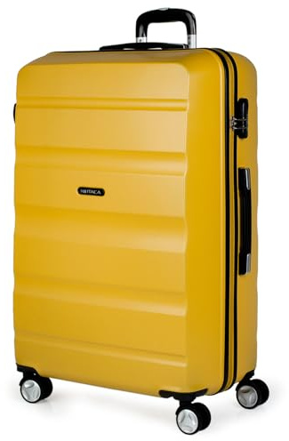 ITACA Elba Resväska, Resväska 77 cm, Senap, Suitcase 77cm, Resväska