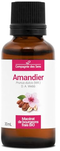 Amandier BIO - 30mL - (Prunus Dulcis) – Macérat concentré de bourgeons frais