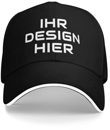 Tingwei personalisiert Cap personalisierte Basecap personalisierte Baseballkappe personalisiertes Cap mit Foto–Cap selbst gestalten mit Ihrem Logo, Unisex-Trucker-Kappe, personalisierte Mesh Cap