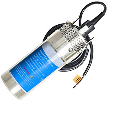 Water Pumps, Parts & Accessories 12V/24V Large Flow Lift=70M Mini Submersible Solar Energy Water Pump Outdoor Garden Deep Well Car Wash Bilge Cleaning(12V 8L)