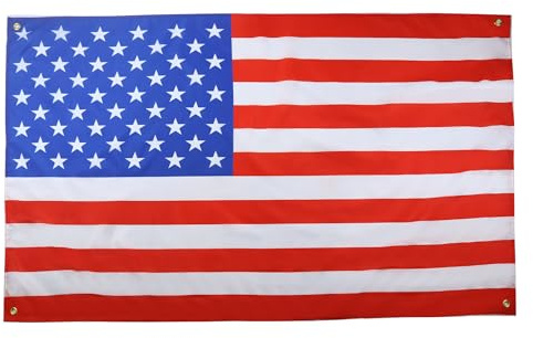 AZ FLAG Flagge USA Vereinigte Staaten 150x90 cm Leichtes Polyester 4 Ösen | Für innen Vereinigten Staaten von Amerika dekorative Flagge United States of America USA doppelte Nähte und verstärkte Kanten