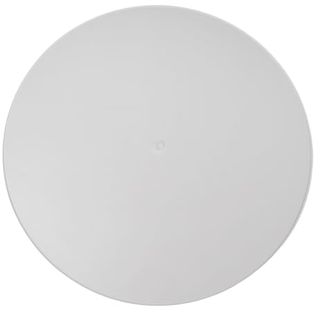 WATERBELINE Tapis de platine en acrylique pour tourne-disque vinyle améliore le remplacement des plateaux sonores