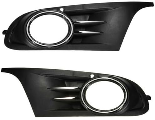 Nebelscheinwerferrahmen Für Golf 6 Für MK6 2009-2013 Für Golf 6 Cabriolet 2012-2016 und Licht Nebel Lampe Vent grille Abdeckung Zubehör Nebelscheinwerfer Lüftungsgitter
