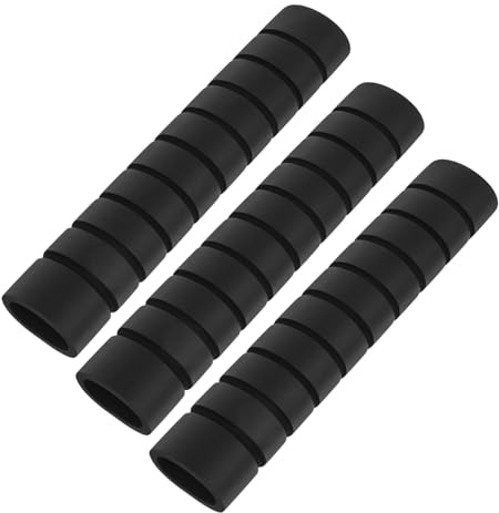 ANDRESLAD 3 pièces Coussinets Antidérapants pour Barre Traction Mousse Amovible et Lavable Protection Mains pour Callisthénie Accessoires Fitness Durables pour Entraînement Horizontal