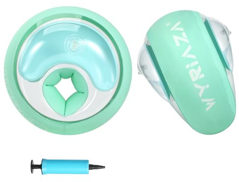 LOOWARTS Schwimmflügel Kinder mit 3 Unabhängigen Luftkammern, Schwimmhilfe Baby ab 1 Jahr aus Verstärktem Material, Schwimmflügel Rund, Baby Schwimmärmel Kinder von 1-8 Jahren