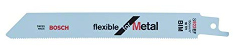 Bosch Säbelsägeblatt S 922 EF Flexible for Metal 100 Stk