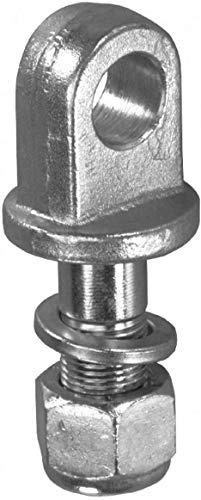 Perno per catene imbrigliamento trattore con occhio 20x2,5 mm C= 20 mm