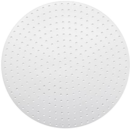 Silikon-Reismatte für Reiskocher, Silikon Reiskocher Burnt Proof, Dämpfer Matte Antihaft Runde Steamer Pad wiederverwendbar, für kommerzielle Reiskocher, Kochen, Gemüse, Reis, Dim Sum,25cm Durchmesser