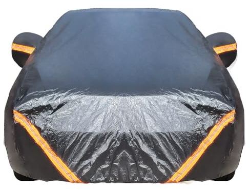Autoabdeckung Für Volkswagen Touran Touareg Tiguan| wasserdichte, Winddichte Outdoor-Autoabdeckung, UV-beständige Vollgarage Für Den Einsatz Bei Jedem Wetter BRFDC