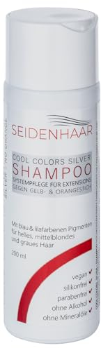 Cool Colors Silver Shampoo - gegen Gelb- und Orangestich: 200 ml 100% Vegan made in Germany