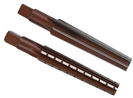 2 PZ MT2 Set di Alesatori con Cono Morse in Acciaio Ad Alto Tenore di Carbonio MT2 Kit di Alesatori Manuali Nk Ruvidi e Dritti per la Lavorazione del Legno Lavorazione dei